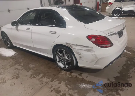 2017 Mercedes-Benz C 300 4Matic/Luxury 4Matic/Sport 4Matic from USA, damaged, VIN 55SWF4KB3HU214054